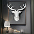 Abstract 3D Deer Head Statue