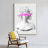 Sculpture of Medusa Canvas Painting