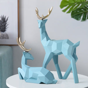 Resin Deer Figurines