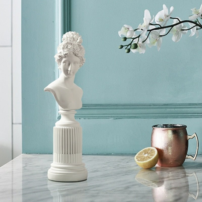 Decorative Greek Resin Statue ZenQ Designs