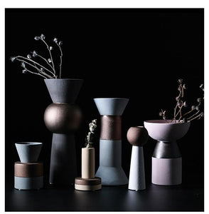 Ceramic Nordic Style Vases - ZenQ Designs