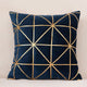 Geometric Velvet Pillowcases