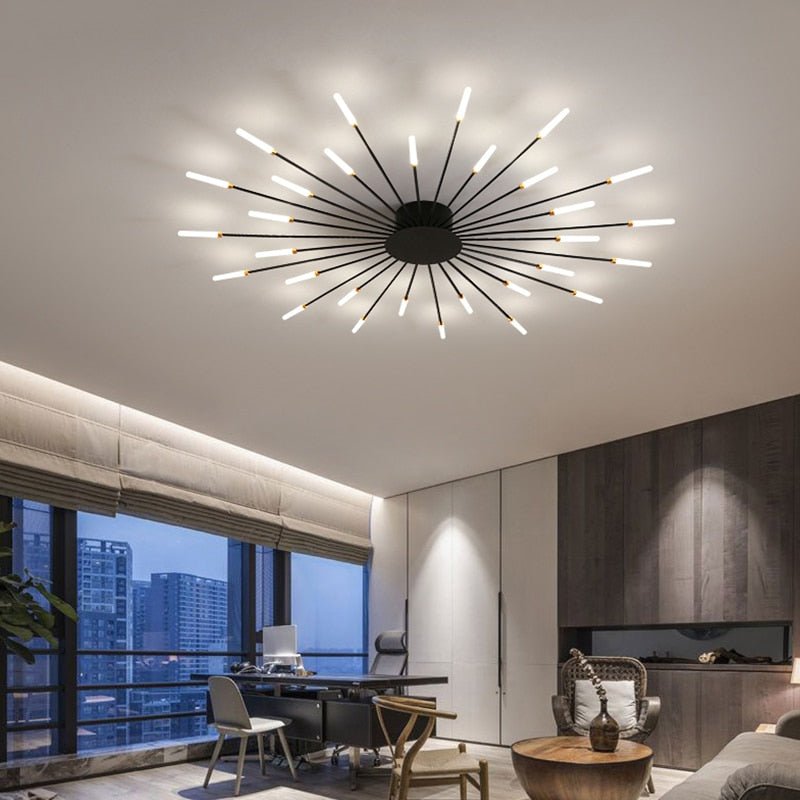 Modern Crystal Ceiling Lamp Zenq Designs