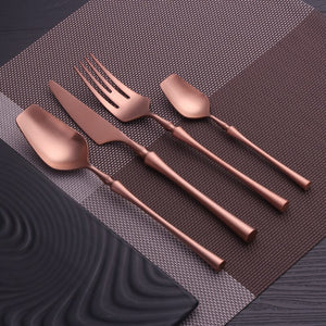 Rosegold Stainless Steel Vintage Cutlery Set