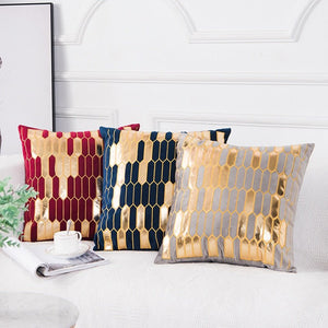Nordic Style Gilded Pillowcases