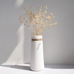 Modern Minimalist Matte Ceramic Flower Vases