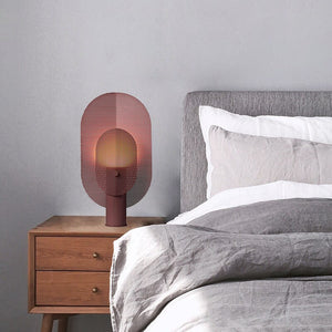 Nordic Minimalist Grid Table Lamp