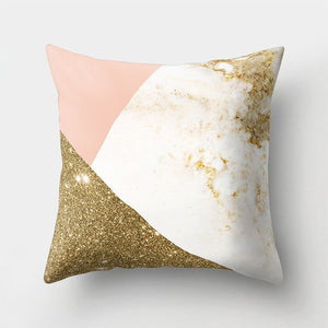 Geometric Marble Pillowcases