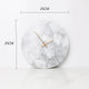 Marble Minimalist Modern Wall Clock