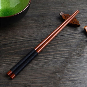 Handmade Japanese Natural Chestnut Wood Chopsticks