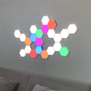 Touch Sensitive Modular Quantum LED Wall Lamp