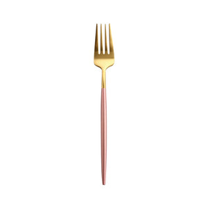 Pink Gold Stainless Steel Cutlery Set