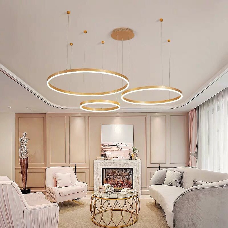 LED Circle Pendant Light