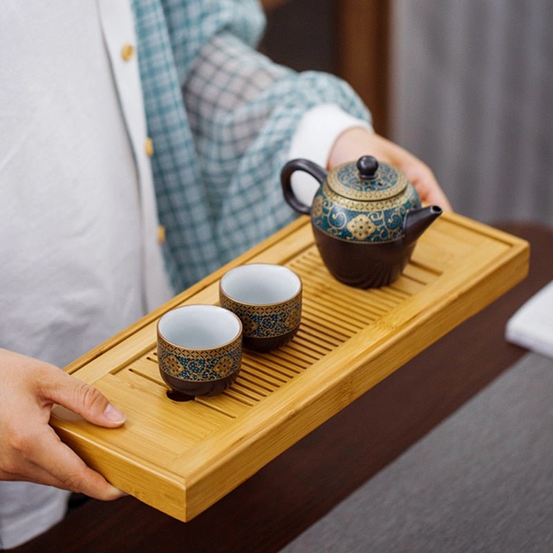 Bamboo Chinese Tea Trays – ZenQ Designs
