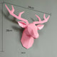 Abstract 3D Deer Head Statue