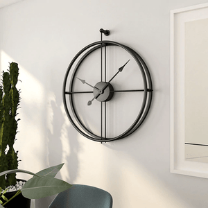 Large Nordic Vintage Metal Clock - ZenQ Designs