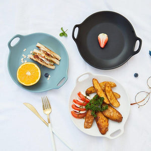 Double Handle Dinner Plates - ZenQ Designs