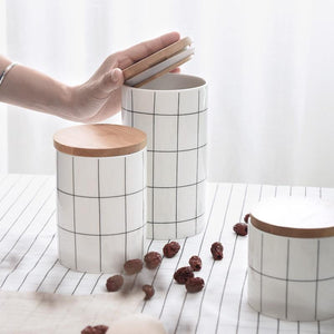 Japanese Style Ceramic Airtight Storage Tank - ZenQ Designs