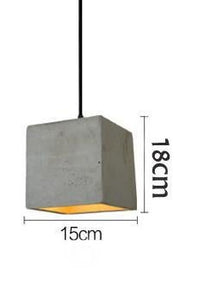 Nordic Cement Pendant Lights - ZenQ Designs