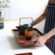 Japanese Style Wooden Tea Tray - ZenQ Designs
