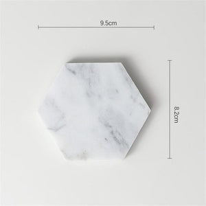 Minimalist Marble Pattern Office Table Storage Plate - ZenQ Designs