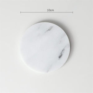 Minimalist Marble Pattern Office Table Storage Plate - ZenQ Designs