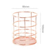 Nordic Rose Gold Metal Storage Basket - ZenQ Designs