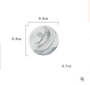 Marble Pattern Ceramic Coaster - ZenQ Designs