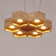 Wooden Honeycomb Pendant Light - ZenQ Designs