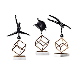 Scandinavian Desk Gymnastics Sculpture - ZenQ Designs