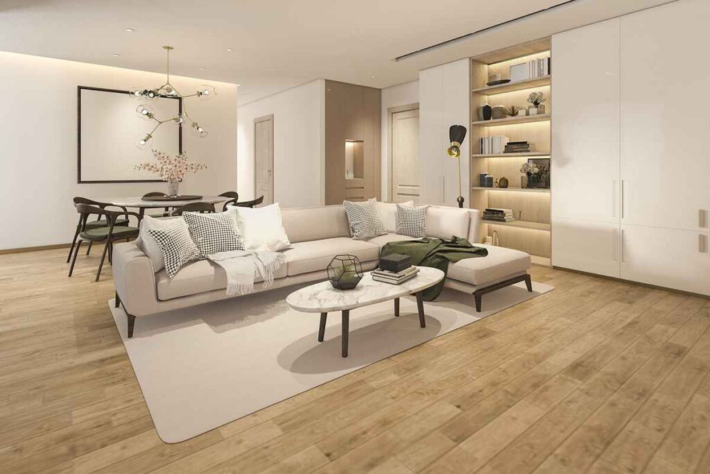 How to decorate a long living room wall? - ZenQ Designs
