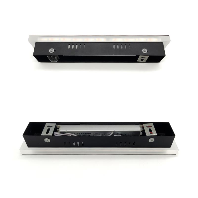 A view from the inside of the Modern Wall Fixture - ZenQ Designs