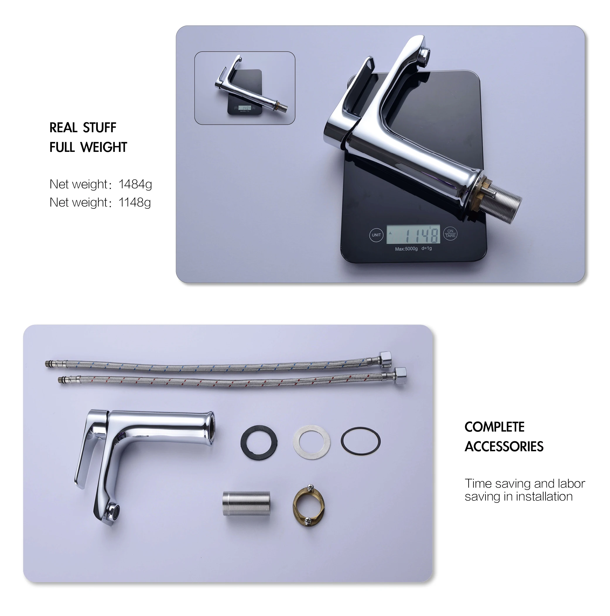 H0026735fac6b40efb9a9b5b9d3f9a2b3B - Square Classic Bathroom Faucet
