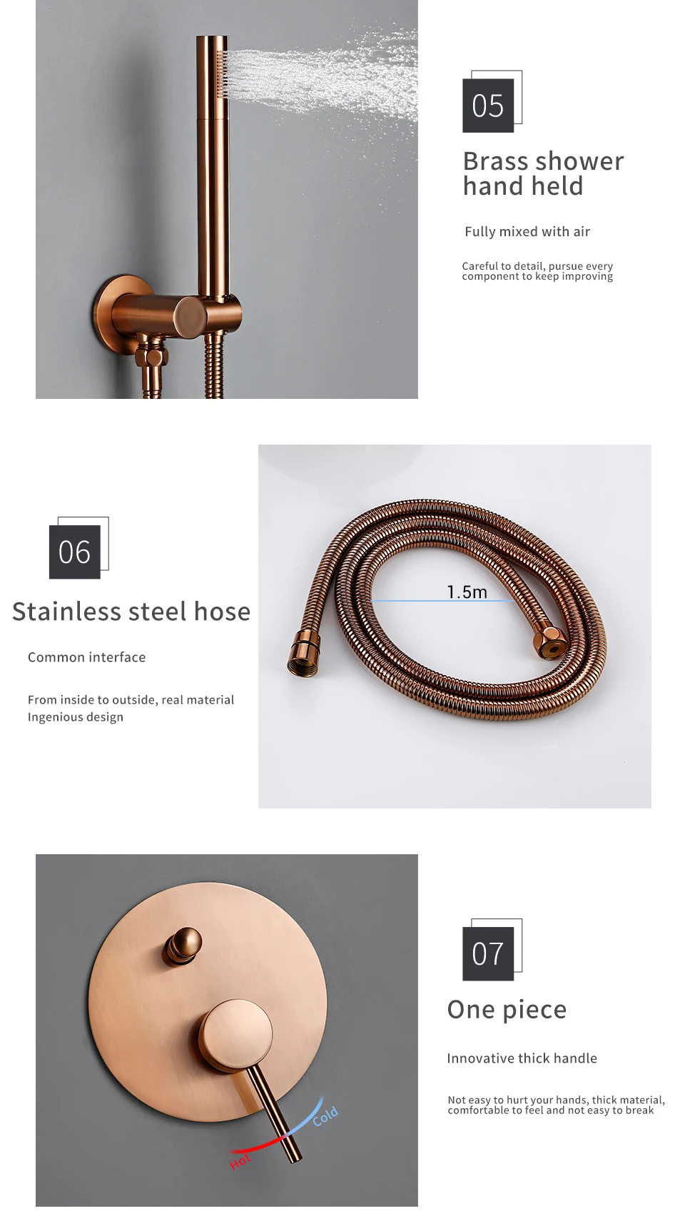 H0256fa74164e42a7aaadb0840d7a6c1bo - Rose Gold Bathroom Shower