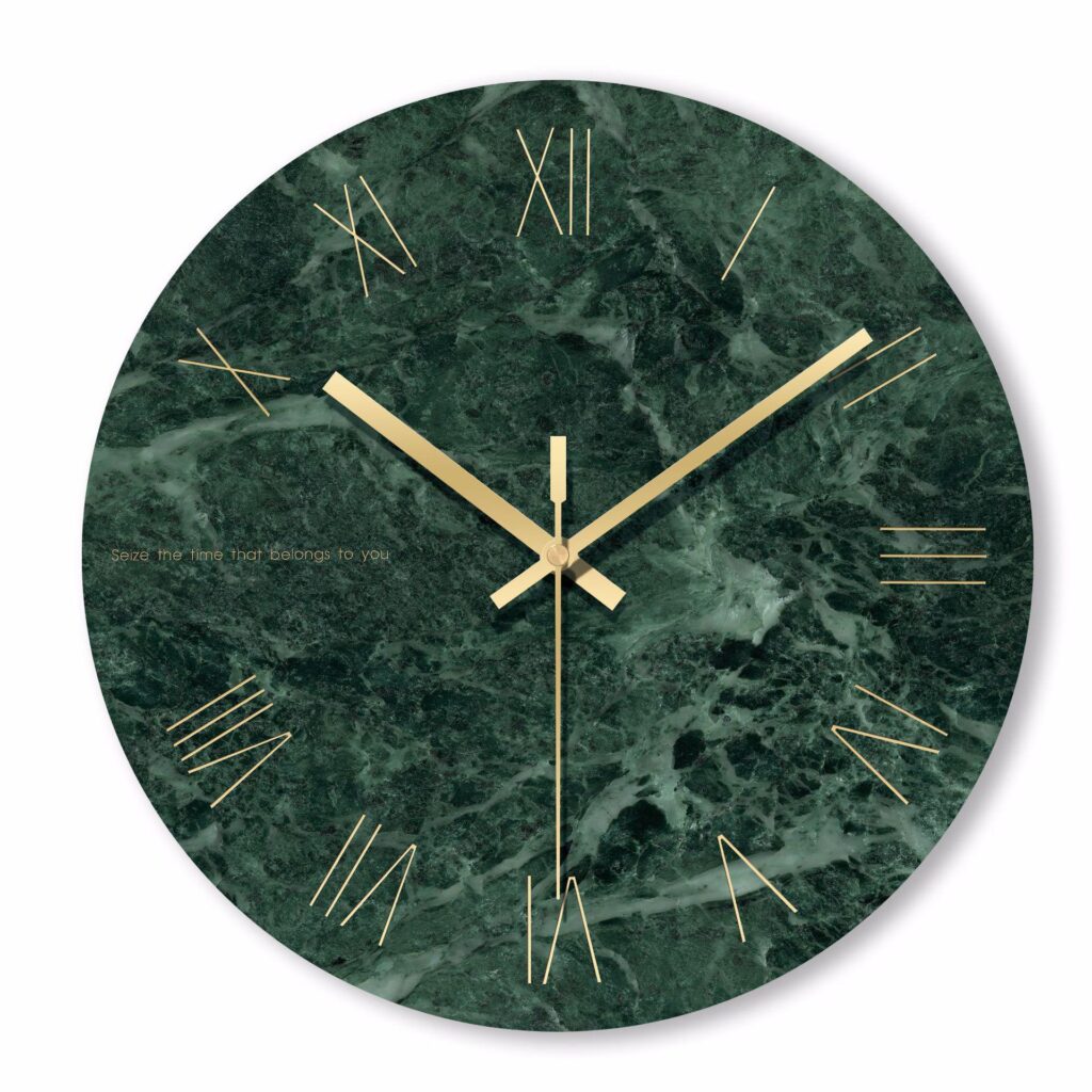 Nordic Modern Marble Wall Clock