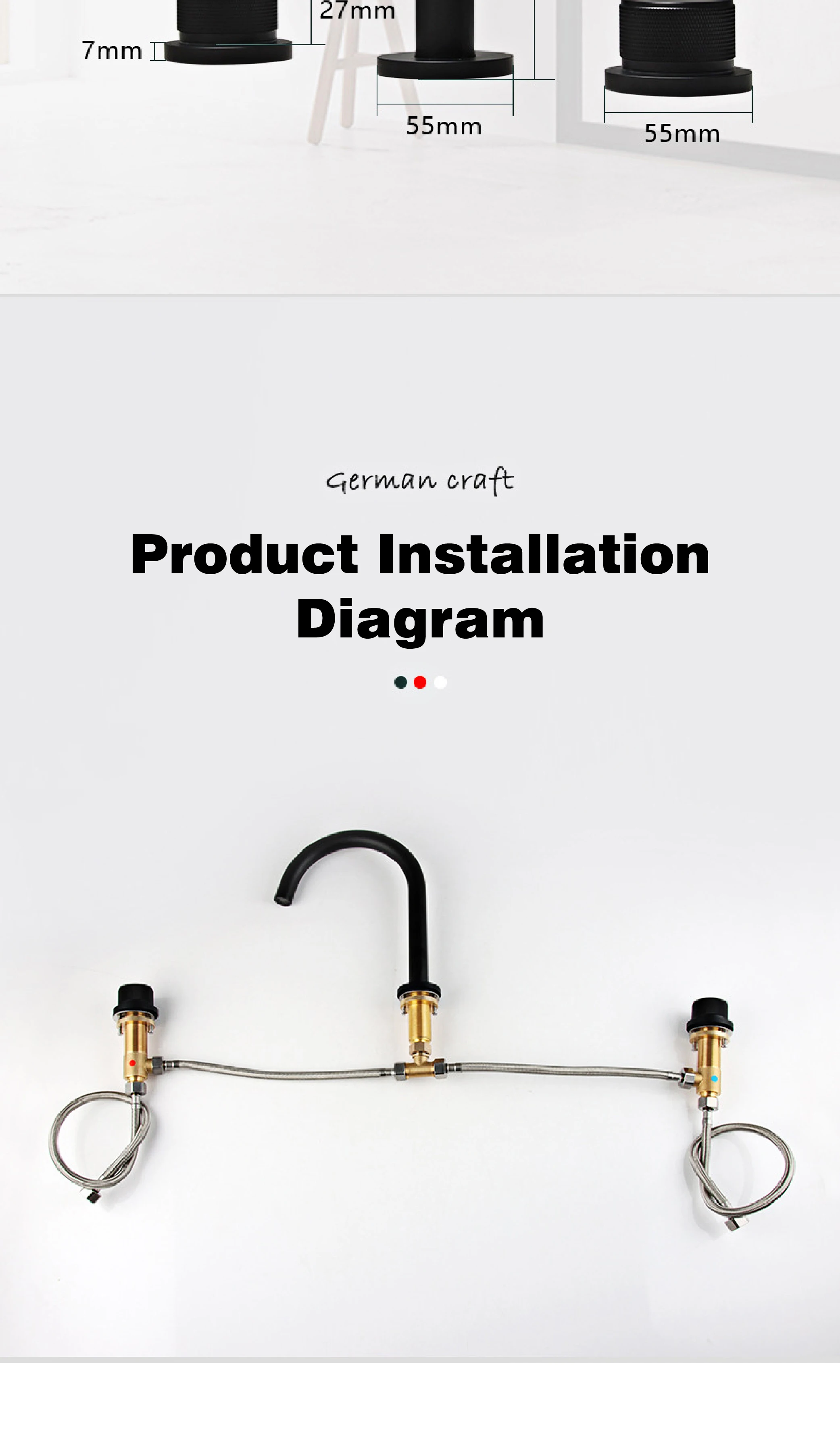 H16cd6735f43c489e8f40d0fe2aeaf38aZ - Bathroom Faucet Brass Sink 3-hole