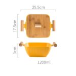14:1254#orange with lid