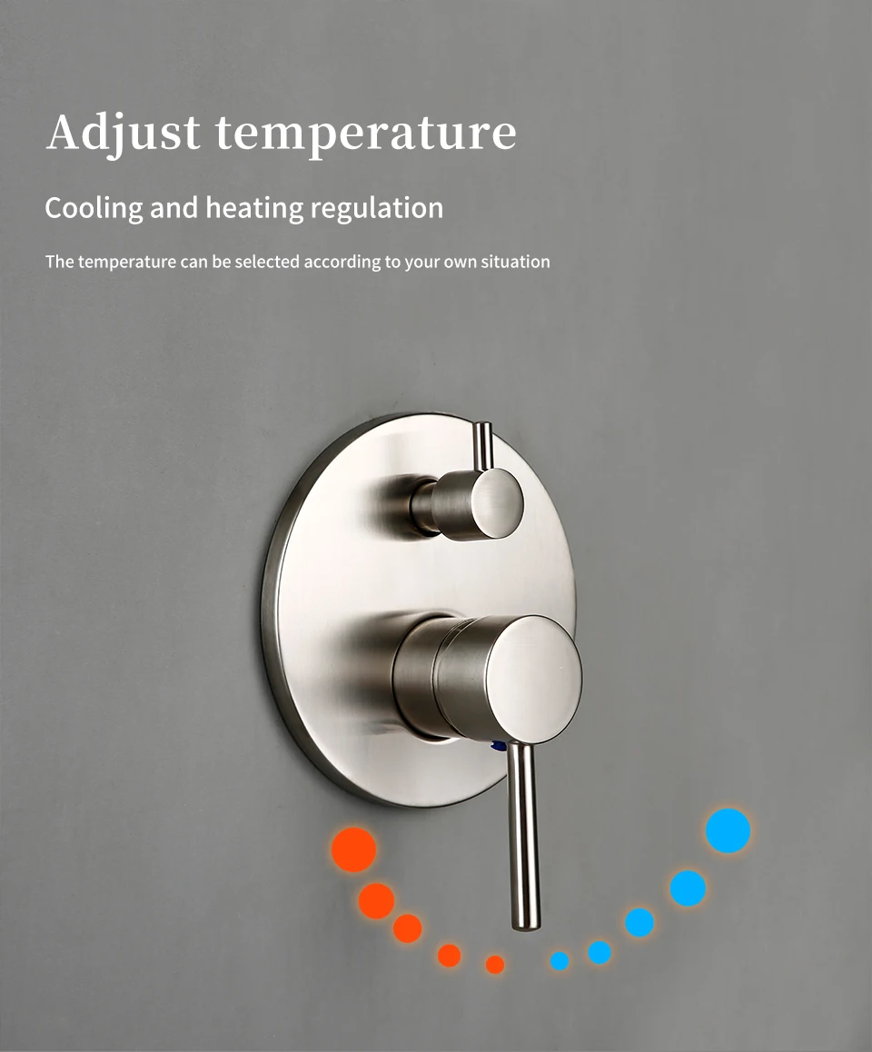 H2d569311cb5042c0985b60f4dc3f4d99C - Silver Bathroom Shower Faucet