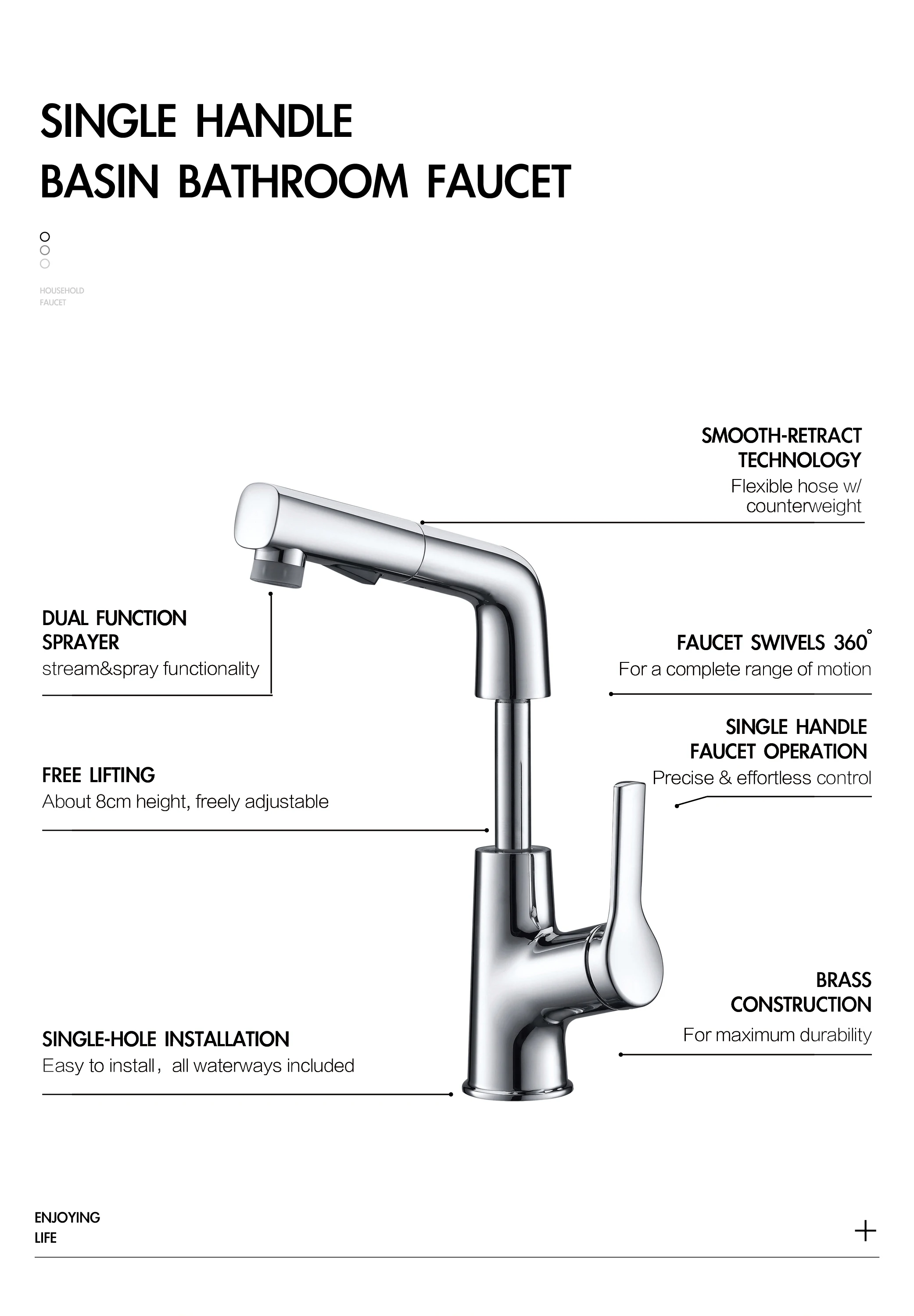 H319b5ea4dcc5497eb9d635f8d4e66cdbN - Brass Bathroom Faucet