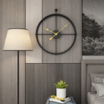 Large Nordic Vintage Metal Clock - ZenQ Designs