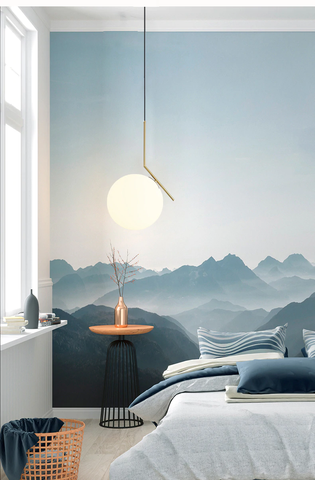- Nordic Glass Ball Hanging Lights