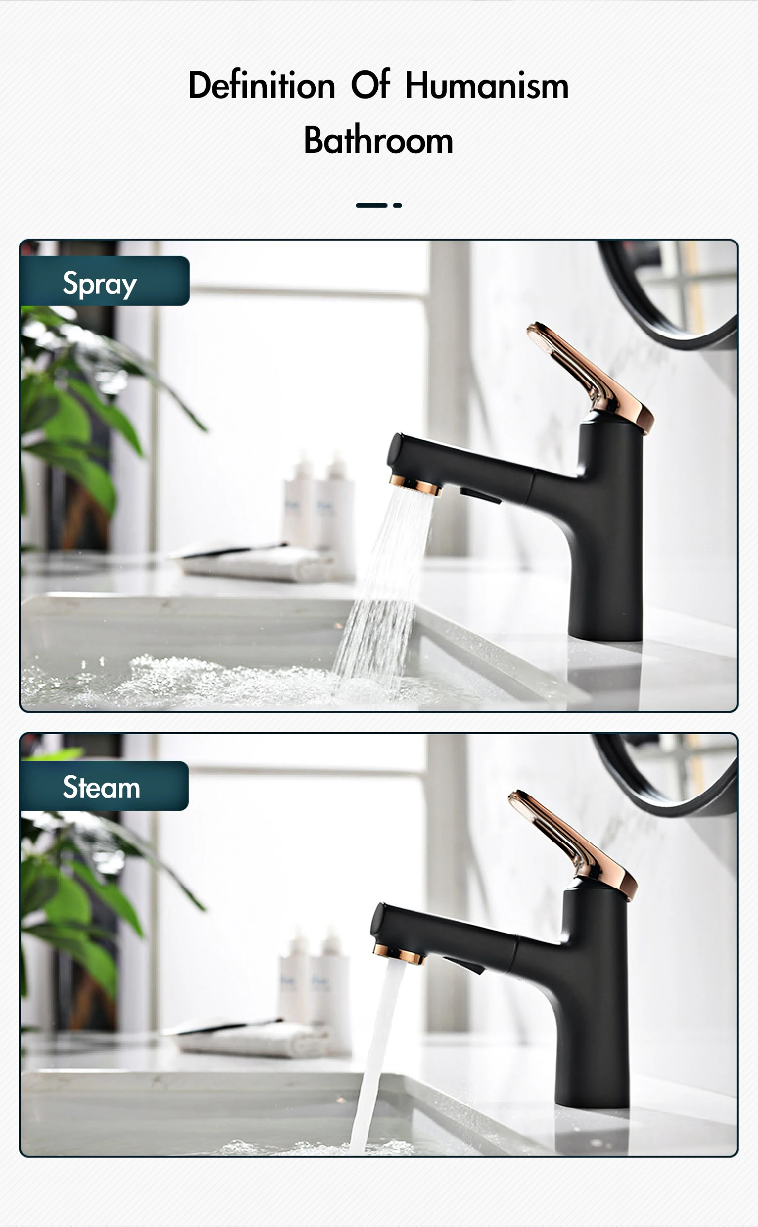H4981a48cb6024646b8f9ff3e34dfab9ci - Bathroom Faucet dual function