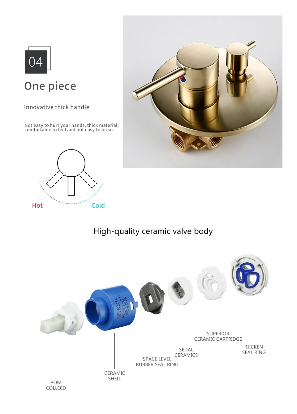H607c21b33e2d4940b4c7fd6e73dc17198 - Round Solid Brass Concealed Bathroom Accessories