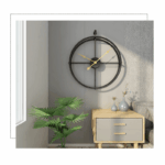 Large Nordic Vintage Metal Clock - ZenQ Designs