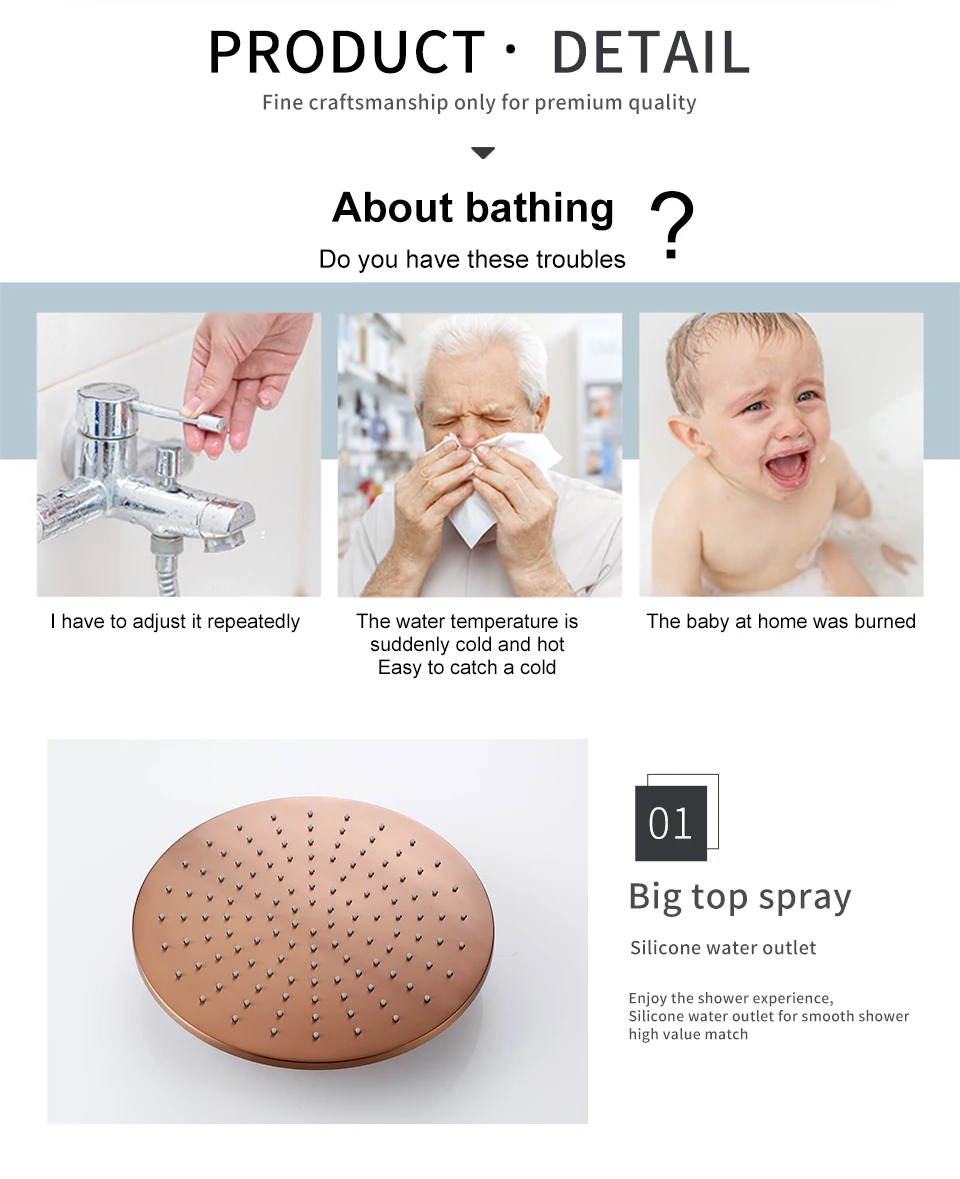 H7fb3b3e387274debad88d527acf848abW - Rose Gold Bathroom Shower