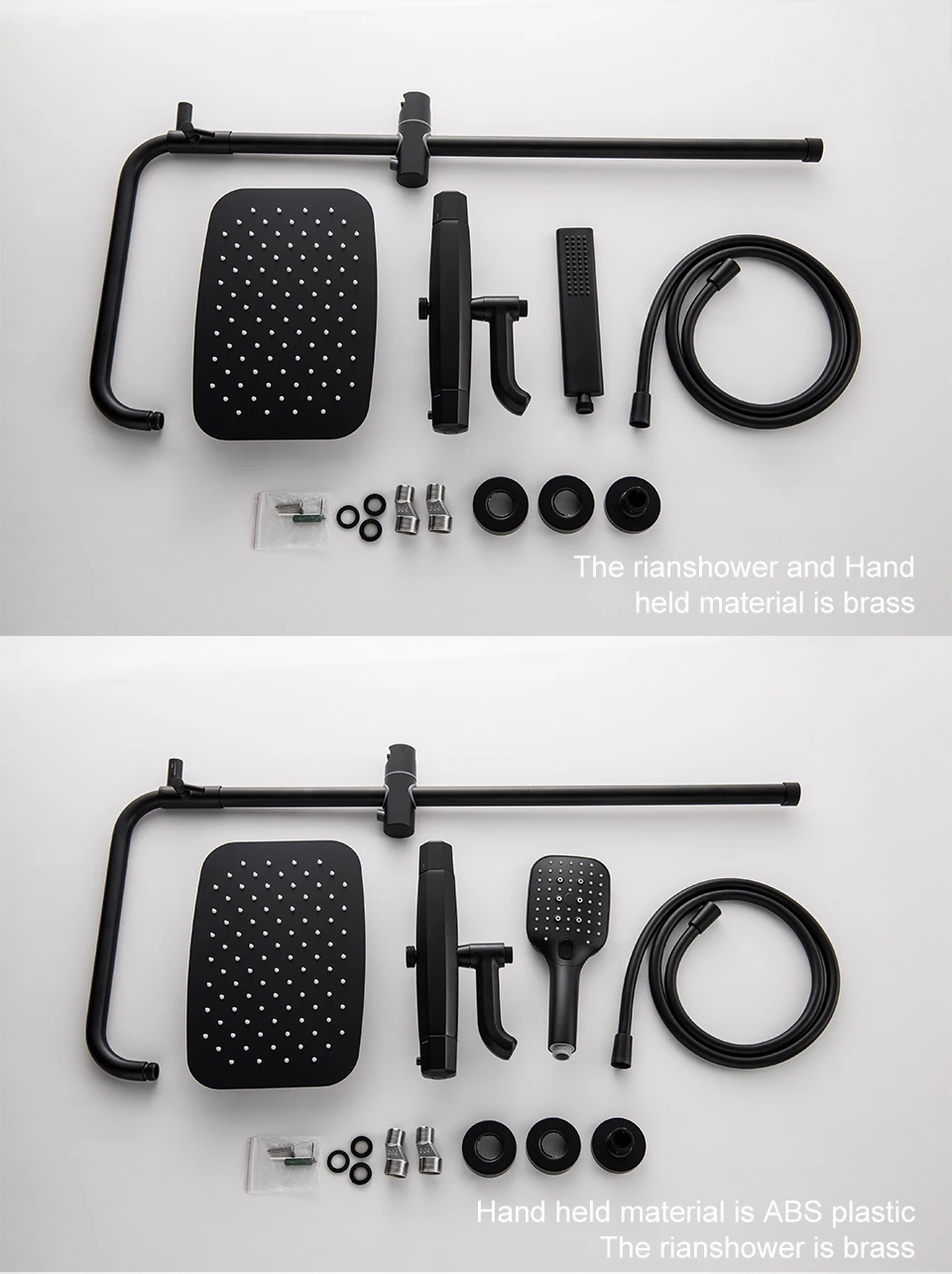 H81cb50d4a10041c58d9a26fa9c54a83aO - Black Bathroom Shower Faucet