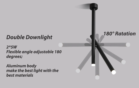 - Hanging Tube Lamp