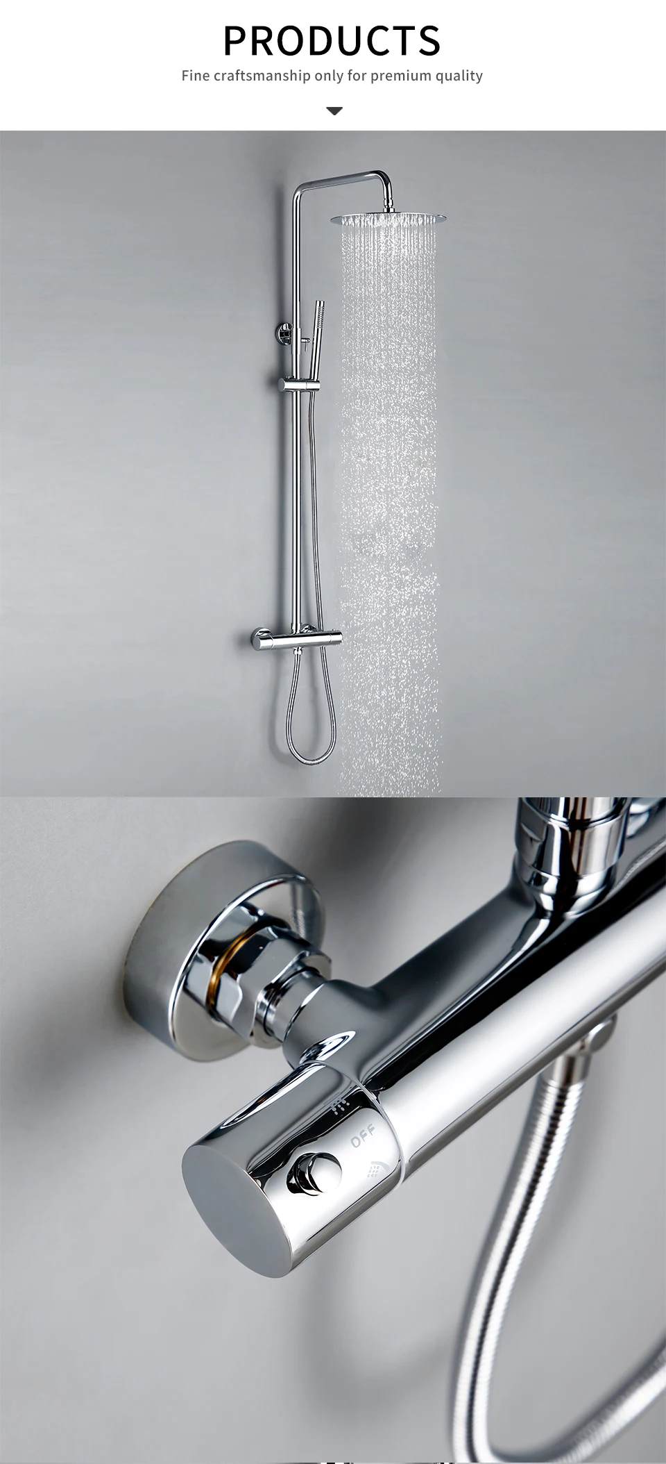 H921e5b9bcf7146fd8c655dc7100e8bf04 - Thermostat Bathroom Shower