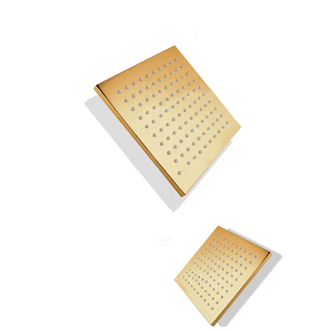 - Gold Brass Rainfall Shower Head