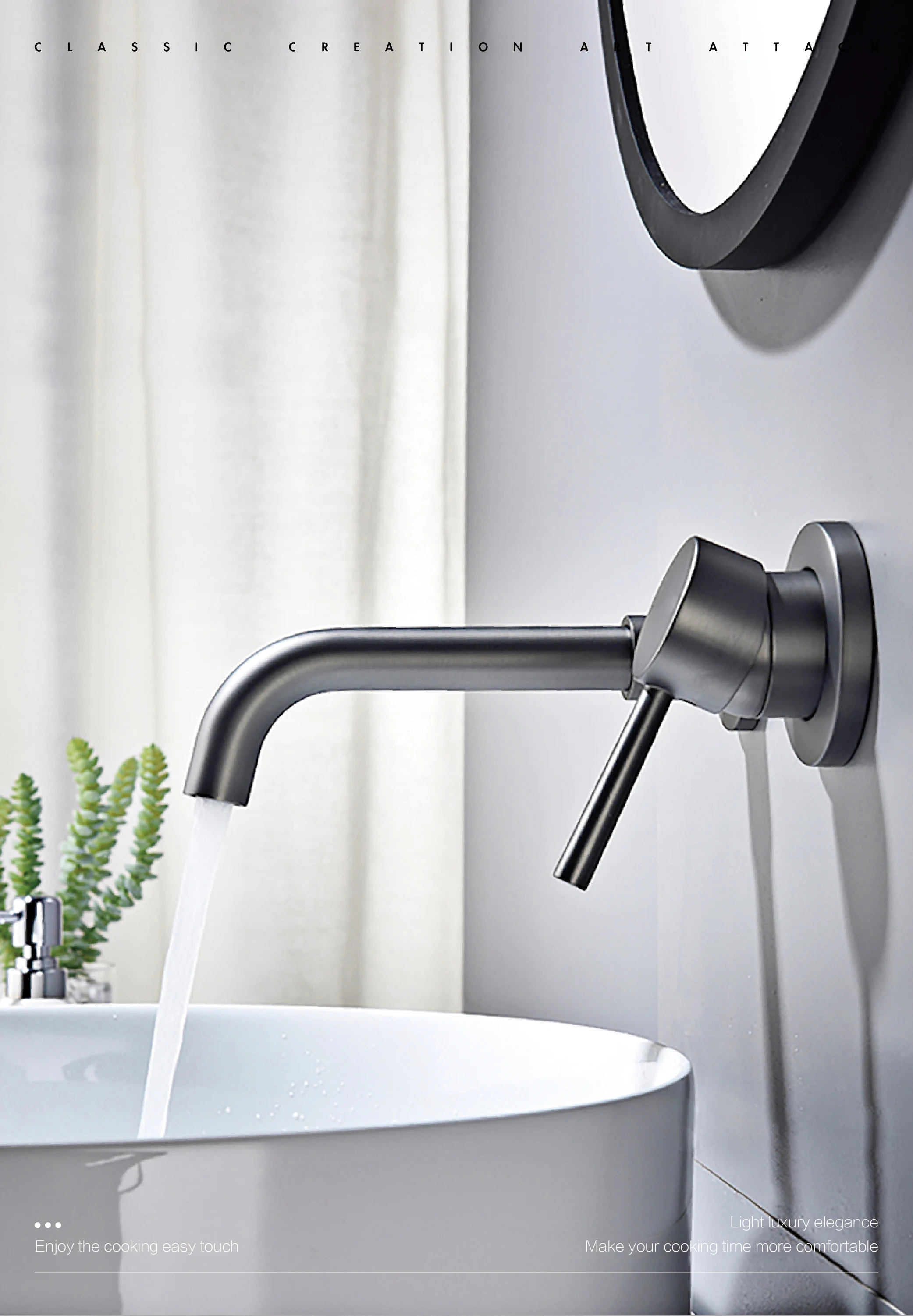 Hb7ce2d7f418f41b2bd2c1c963ede2274C - Brass wall type basin faucet